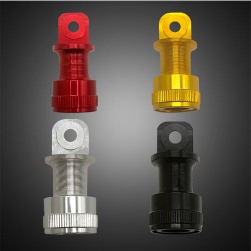 For Brompton BMX Folding Bike Quick Release Pedal Mounting Seat Bicycle MKS QR Buckle Head Aluminum Alloy