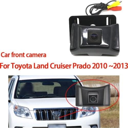 For Toyota Land Cruiser Prado 2010 2011 2012 2013 Car Front View Parking LOGO Camera Night Vision Positive Waterproof CCD HD