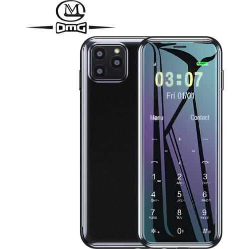 New Ultra Slim Mini Mobile Phones dual SIM Small unlocked cheap cell phone bleutooth dialer push button telephone sync phonebook