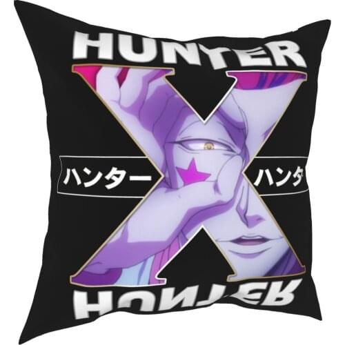 Hunter X Hunter Hisoka Pillowcase Decoration Cushions Throw Pillow for Living Room Polyester Double-sided Printing