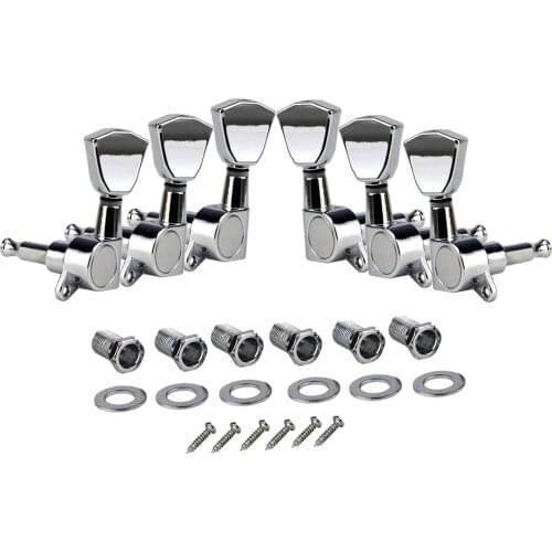 NEW Set of 3L3R Guitar Tuners Machine Heads Tuning Pegs Keys Chrome Sealed for LP Guitar