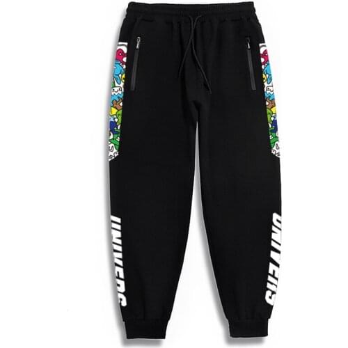 Plus Size Pants For Men 2020 New Arrival Spring And Autumn Casual Loose Male Trousers Black Jogger Pants 5XL 6XL 7XL n36