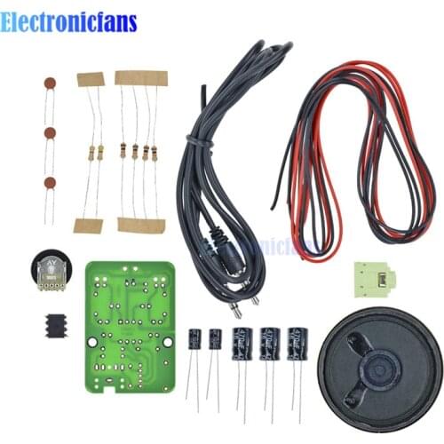 TDA2822M Digital power amplifier board Audio Stereo amplifiers module PCB Board Home Audio & Video for Arduino DIY Kit