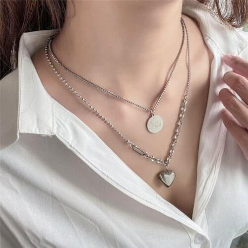Key Padlock Pendant Necklace Choker Lock Necklace On The Neck With Lock Punk Jewelry Mujer For Women Ladies Girls Jewelry Gift