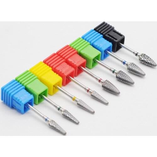 Dental Clinic Polishing Burs Tungsten Carbide Nail Drill Bits Machine Nail File Manicure For Dentist Lab