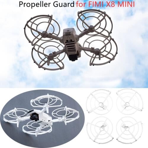 For FIMI X8 MINI Fully Enclosed Propeller Protector Drone Propeller Guard Anti-Collision Props Wing Fan Cover Protective Ring