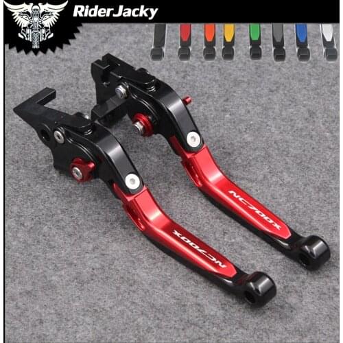 RiderJacky Folding Extendable Motorcycle Brakes Clutch Levers For Honda NC700X /S NC700 X NC 700X 2012-2013