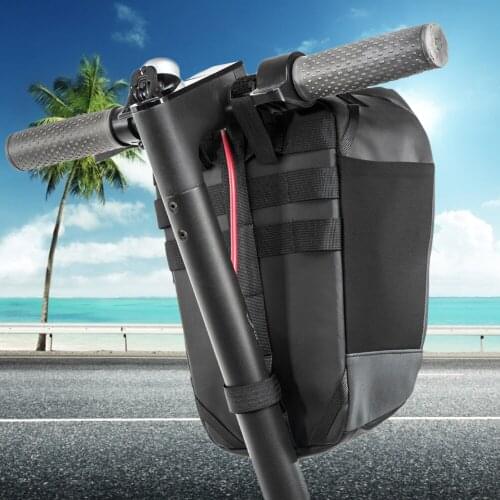 Large Capacity Storage Bag Hanging Front Carrying Bag Electric Scooter Front Hanging Bag Durable Fit for Carring Tools