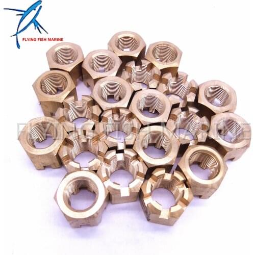 90171-18M04 Propeller Nut Castle for Yamaha 115HP 130HP 150HP 175HP 200HP 225HP 250HP Outboard Engine