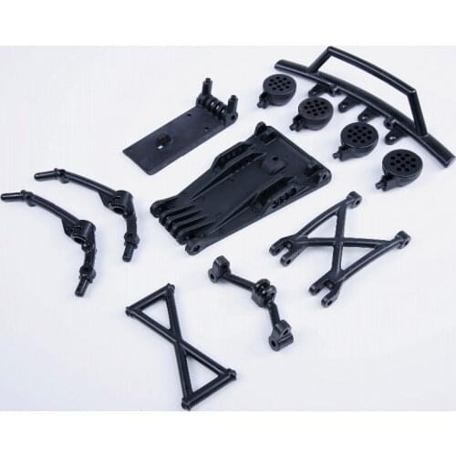 Rovan RC CAR parts 1/5 scale gas rc baja new products Strong Plastic 5B upgrade to 5T Front Bumper kits 85266