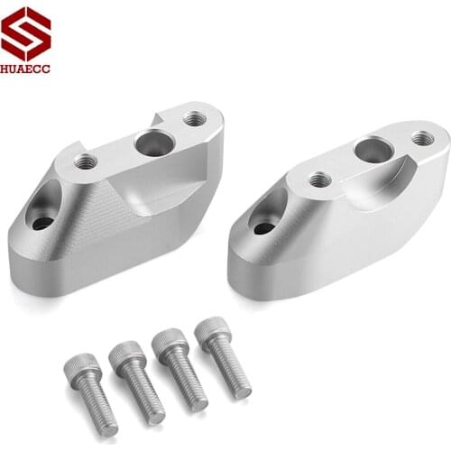 Motorcycle Handlebar Riser Bar Mount Handle Clamp for BMW R1200RS 2015-2018