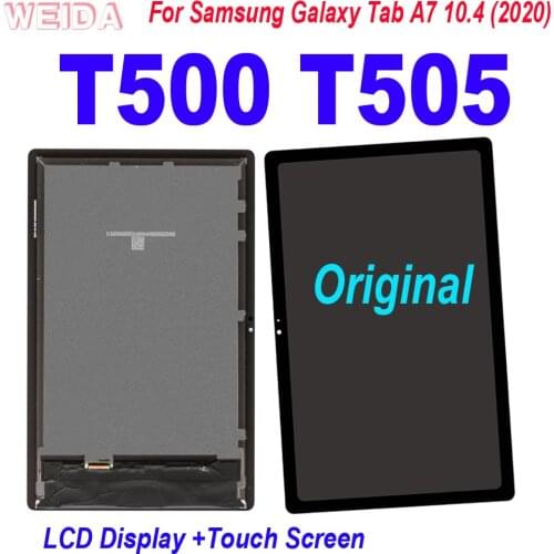 10.4" Original For Samsung Galaxy Tab A7 10.4 (2020) SM-T500 T505 T500 LCD Display Touch Screen Digitizer Glass Sensor Assembly