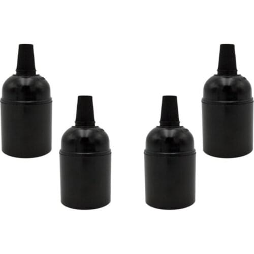 10 Pieces Per Pack E27 Bakelite Lampholder Plastic Light Socket E27 Scerw Lamp Base Holder