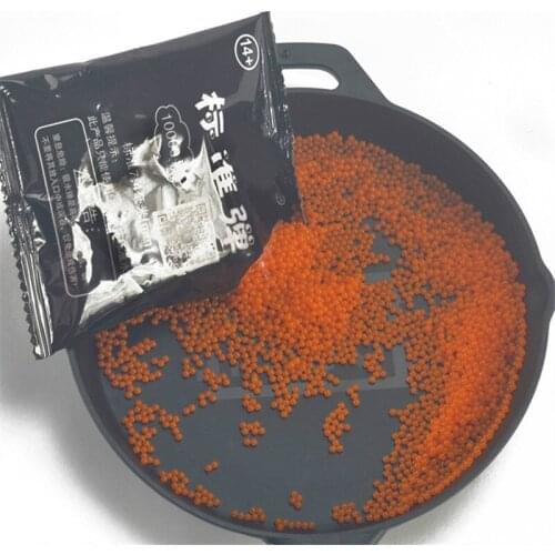 10000pcs 7mm Gel Balls Ammo Crystal Water Bead For Gel Water Toy Guns Blasting Toys Hardened Bullet Orange