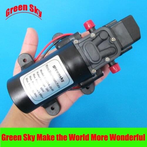 300L/H DC 60W high pressure diaphragm pump 24v