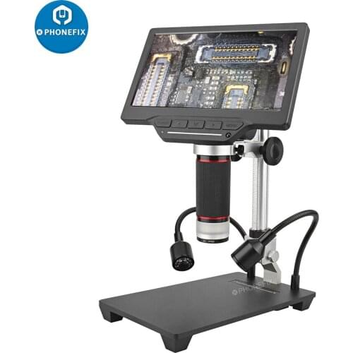 7.0 inch LCD Digital USB Microscope 1000X Endoscope Record Zoom TF Storage Video Recorder Watch Repair Phone Soldering Mainboard