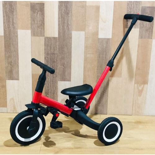Brightbebe Kids Tricycles Childrens Balance Bike 1-5 Years Old Multi-functional Ride On Car With Push Handle