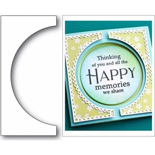 Halloween 2020 Arch Border Frame Shape New Metal Cutting Dies for DIY Scrapbooking and Embossing Decoration Card Making No Stamp