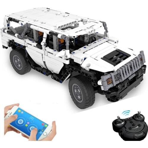 Remote Control Building Blocks Vehicle Model App Programming RC Technical Racing Car SUV Bricks Assembly Boys Toys Kids Gifts