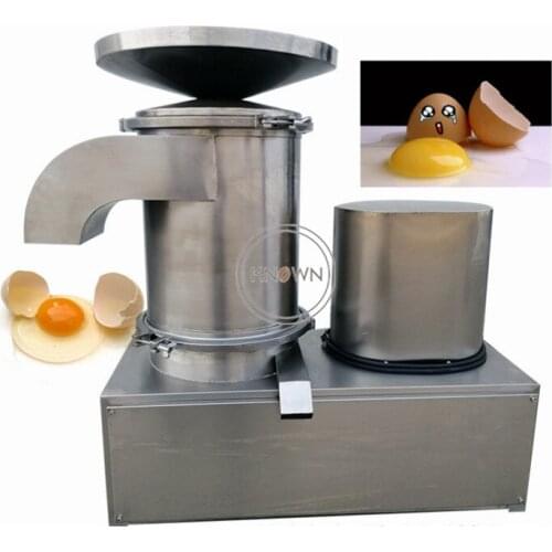 Egg Shelling Machine Chicken Egg Yolk White Beating Machine Yolk Breaking Shell Liquid Separator for Bakery to Remove Cover