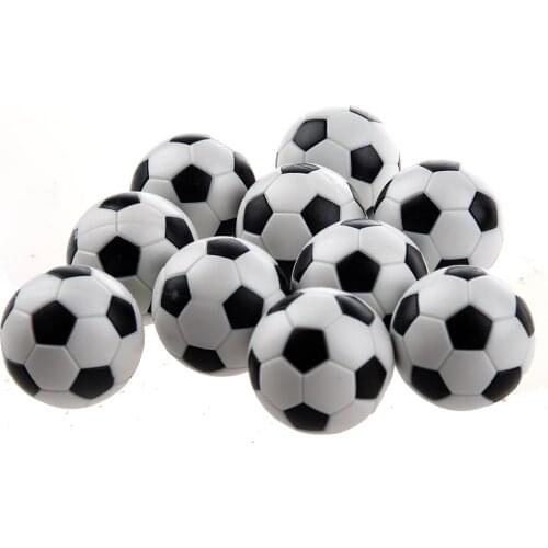 New 10pcs 32mm Plastic Soccer Table Foosball Ball Football