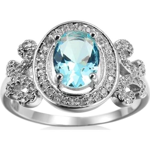 Charming Snow Flower Round Cut Clear Roes Red White CZ AAA 100% Silver Color Ring for Women Party Alluring Jewelry Gift