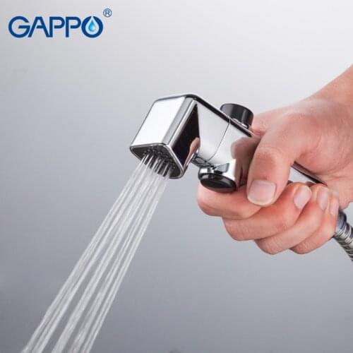 Gappo Bidet Faucets ABS Bathroom shower tap bidet toilet sprayer Bidet toilet washer mixer muslim shower head Spray Nozzle