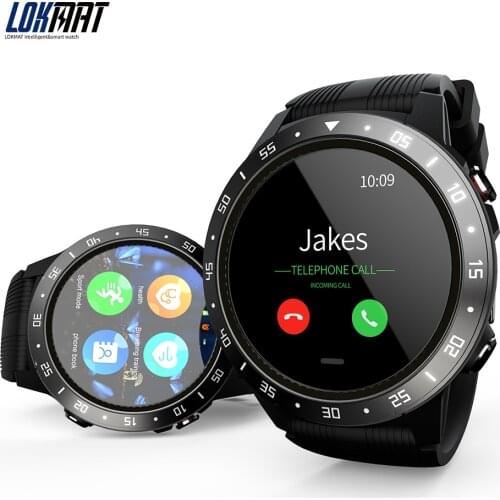 LOKMAT GPS Sport Smart Watch Men Women Blood Pressure Monitoring Fitness Tracker Waterproof Smart Watches for Smart Phone Adroid