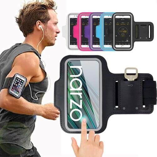 Sports Running Phone Case for OPPO Realme 8 8i 7 7i 6 6i 6s 5 5i 5S 3 3i 1 2 XT X X2 X3 X50 Pro Arm Band For Narzo 10 20 30 Pro