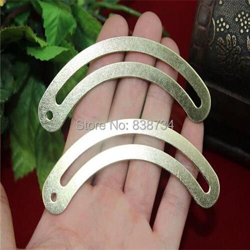 10pcs 95*15*0.8mm steel with nickel plated packing box accessories wine box accessories