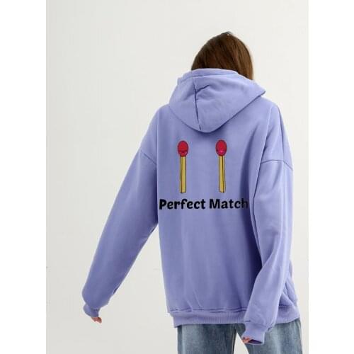 Cute Funny Graphic Hoodies Letter Print Hoody Ladies Oversize Goth Clothes Women Punk Gothic Vintage Casual Sweetshirt for Girls