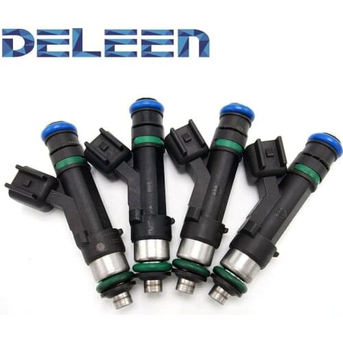 Deleen 6Pcs 0280158119 Fuel Injectors For 2007-2010 Jeep Dodge Chrysler 3.3/3.8LCar Accessories