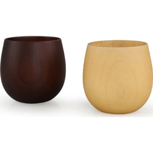 Unique Natural Jujube Wood Cup Handmade For Coffee Beer Milk Green Tea Water Bottle Mugs Eco Friendly Drinkware Home Decoration