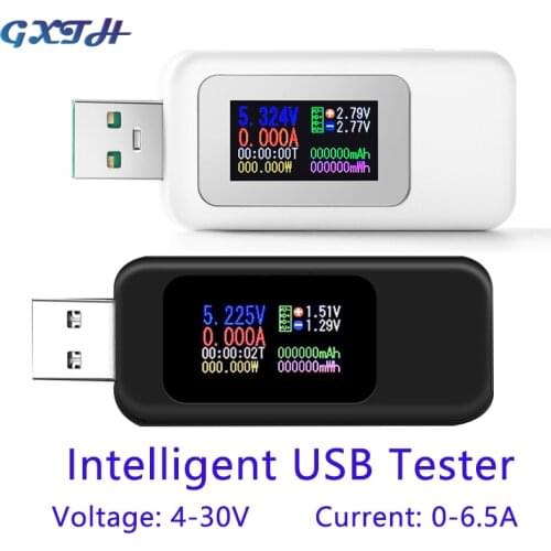 10 in 1 USB Tester DC Digital Voltmeter Amperimetro Current Voltage Meter Amp Volt Ammeter Detector Power Bank Charger Indicator