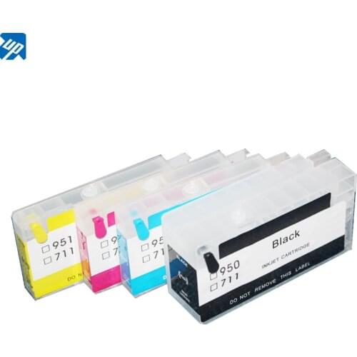 UP Refillable Ink cartridge replacement for HP 950 951 for HP officejet Pro 8100 8600 pro8610 pro8620 pro8630 without chip