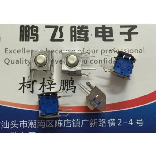 10PCS/lot French ITT touch switch 6*6*4.3 with bracket waterproof and dustproof silicone button vertical KSA0V210