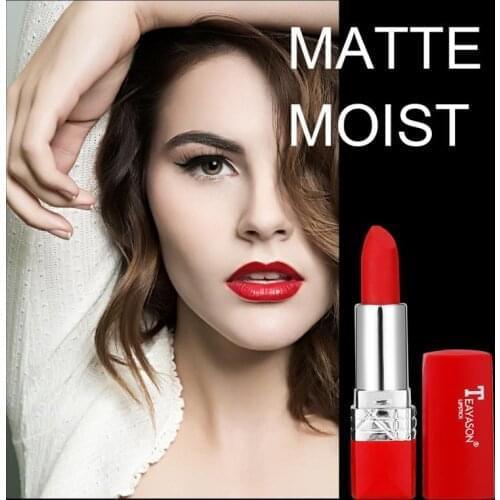 12Pcs/Kit Velvet Matte Small Red Tube Long Lasting Plum Red Paste Lipstick Waterproof Matte Velvet Easy To Wear Cosmetic