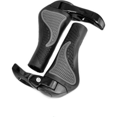 2pcs MTB Mountain Road Bike Bicycle Lock-on Rubber Handlebar Cover Handle Bar End Bicycle Handlebar