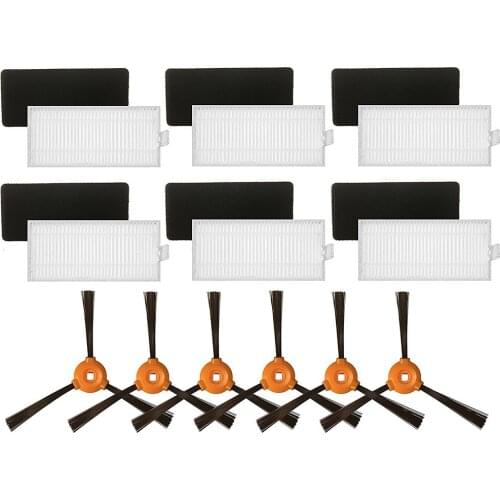 18 pcs Robotic Vacuum Cleaner Parts Accessories set for DEEBOT N79S DEEBOT N79 Eufy RoboVac 11, Eufy RoboVac 11c