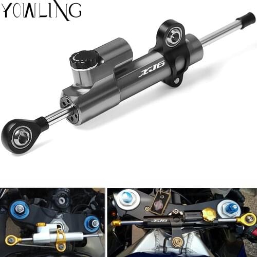 Aluminum Motorcycle Damper Steering Stabilize Safety Control For Yamaha XJ6 N / XJ6 DIVERSION 2009 2010 2011 2012 2013 2014 2015