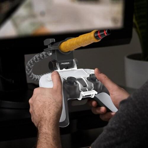 ShishaHookah Hose Holder Clamp Adjustable Game And Smoke Clip For Playstation 5 PS5 Wireless Controller Gamepad Holder Bracket