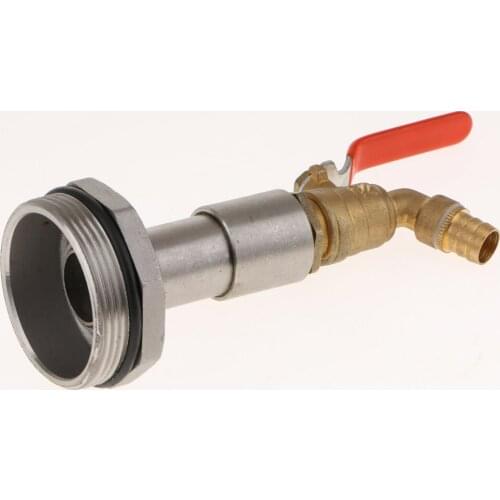 DN50 IBC Ton Barrel Water Tank Connector, Garden Tap Thread Fitting Tool Adapter