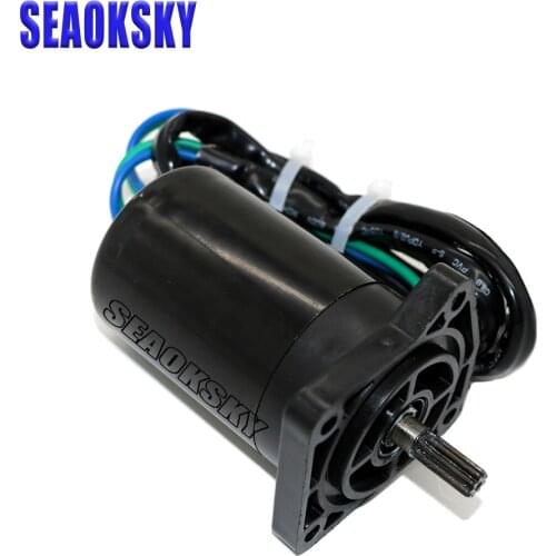 65W-43880 Tilt Trim Motor for Yamaha 25HP 30HP 40HP F20 F25 F45 Parsun Hidea Seapro HDX 65W-43880-00 67C-43880-00 67C-43880-01