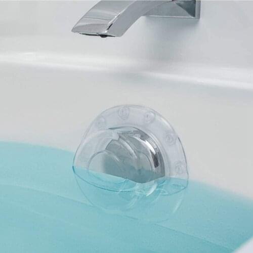Hot YO-2 Pack Bathtub Overflow Drain Cover Suction Cup Seal Bathtub Stopper for Deeper Bath for Bathroom Overflow Drains