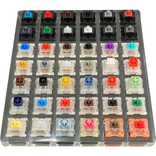 Switch Tester Switch Testing Tool with 42 Switches for Gateron Cherry TTC Kaihua Box Gaote Switches
