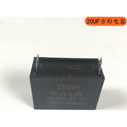 Gasoline engine 350VAC CBB61 20uf capacitor