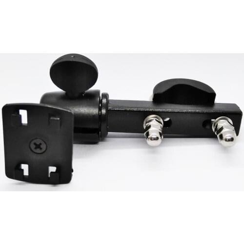 Motorcycle Aluminum Alloy Handlebar Mount Bicycle Bar Mount with Universal 4 Pin Lock Adapter
