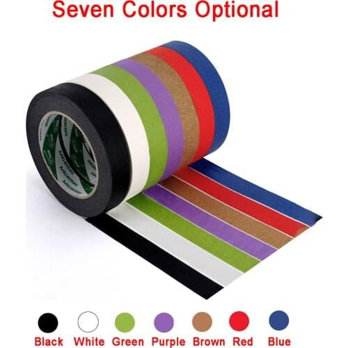 50m/Roll Color Masking Tape Indoor Outdoor Diy Painting Decorating Car Spray Paint Sticker Width 5-50mm