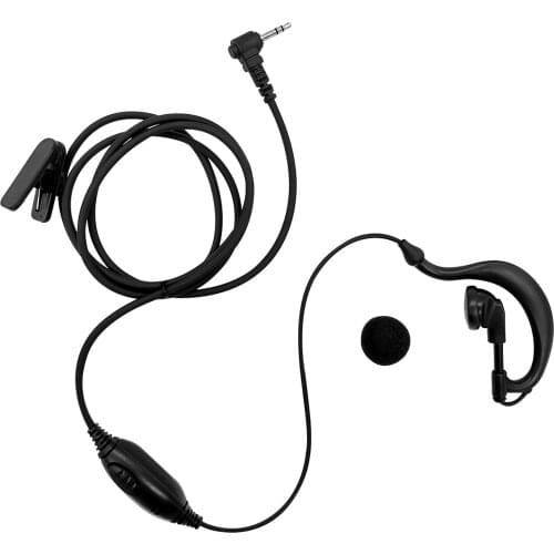 1 Pin Earpiece Headset Compatible with Motorola T100 T200TP T460 T600 MH230R MR350R or Hytera TC320 Walkie Talkie Ear Bud Style