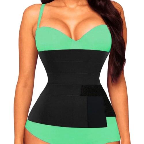 New Waist Trainer for Women Slimming Trimmer Plus Size Cincher Belt Belly Band Tummy Control Body Shaper Girdle Wrap Shapewear